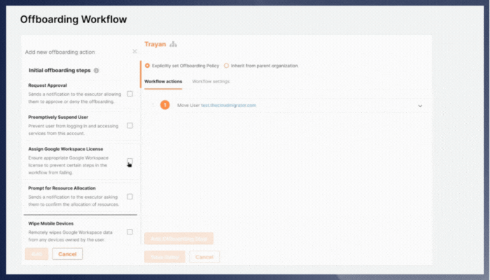 CloudM Automate - simplify IT management with customized workflows for onboarding and offboarding