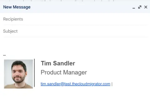 Give your email signature a personal touch by adding your Google profile picture